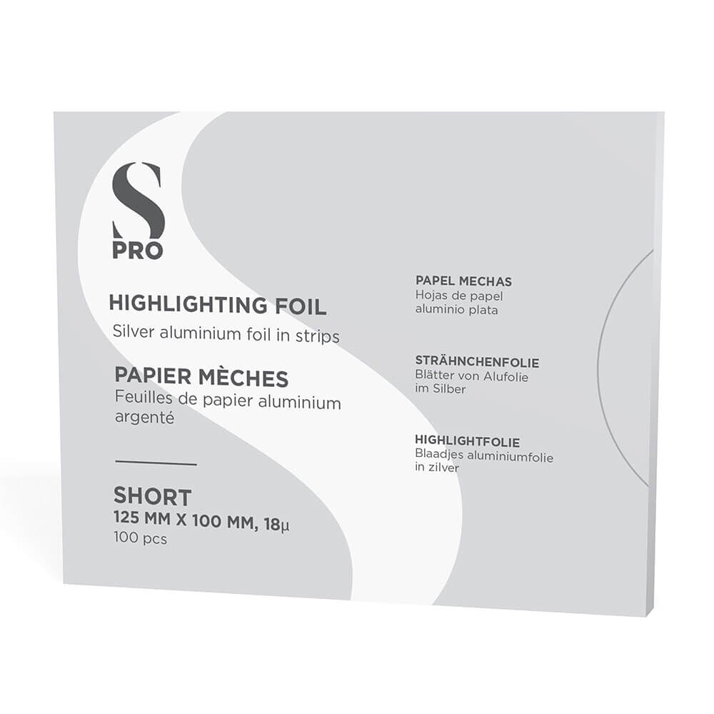 S-PRO Highlighting Foil Strips, Short, Pack of 100