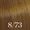 8/73 Light Blonde Brown Gold