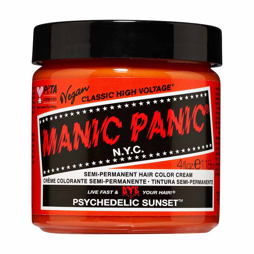 Manic Panic High Voltage Semi Permanent Hair Colour Cream - Psychadelic Sunset 118ml