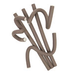 Salon Services Bendy Rollers, Grey, 14mm, Pack of 12