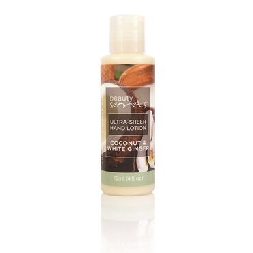 Beauty Secrets Coconut Ginger Hand Lotion 112ml