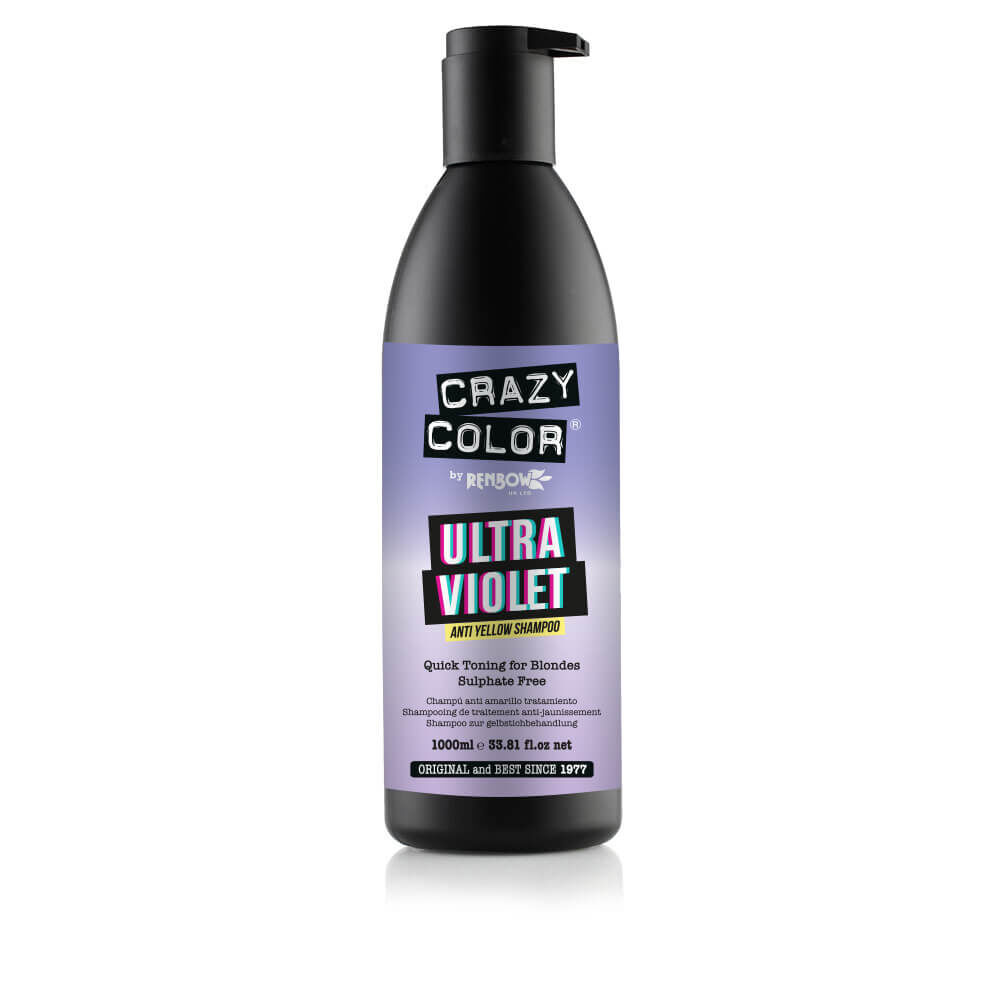 Crazy Color Ultraviolet Anti Yellow Shampoo 1000ml