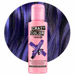 Crazy Color Semi Permanent Hair Colour Cream - Violette 100ml