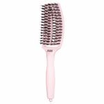 Olivia Garden Care Ionic Fingerbrush Hair Brush - Pastel Pink