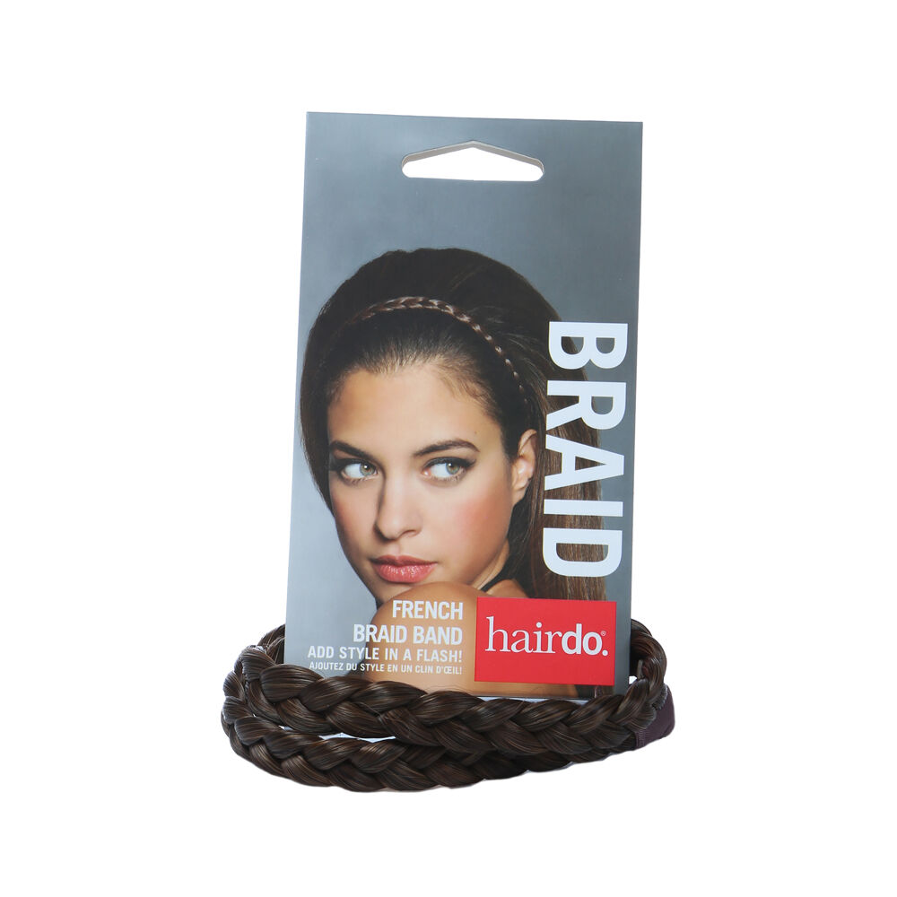 Hairdo French Braid Band clip in hair piece R10/ Chestnut | Synthetic Hair  Extensions | Salon Services