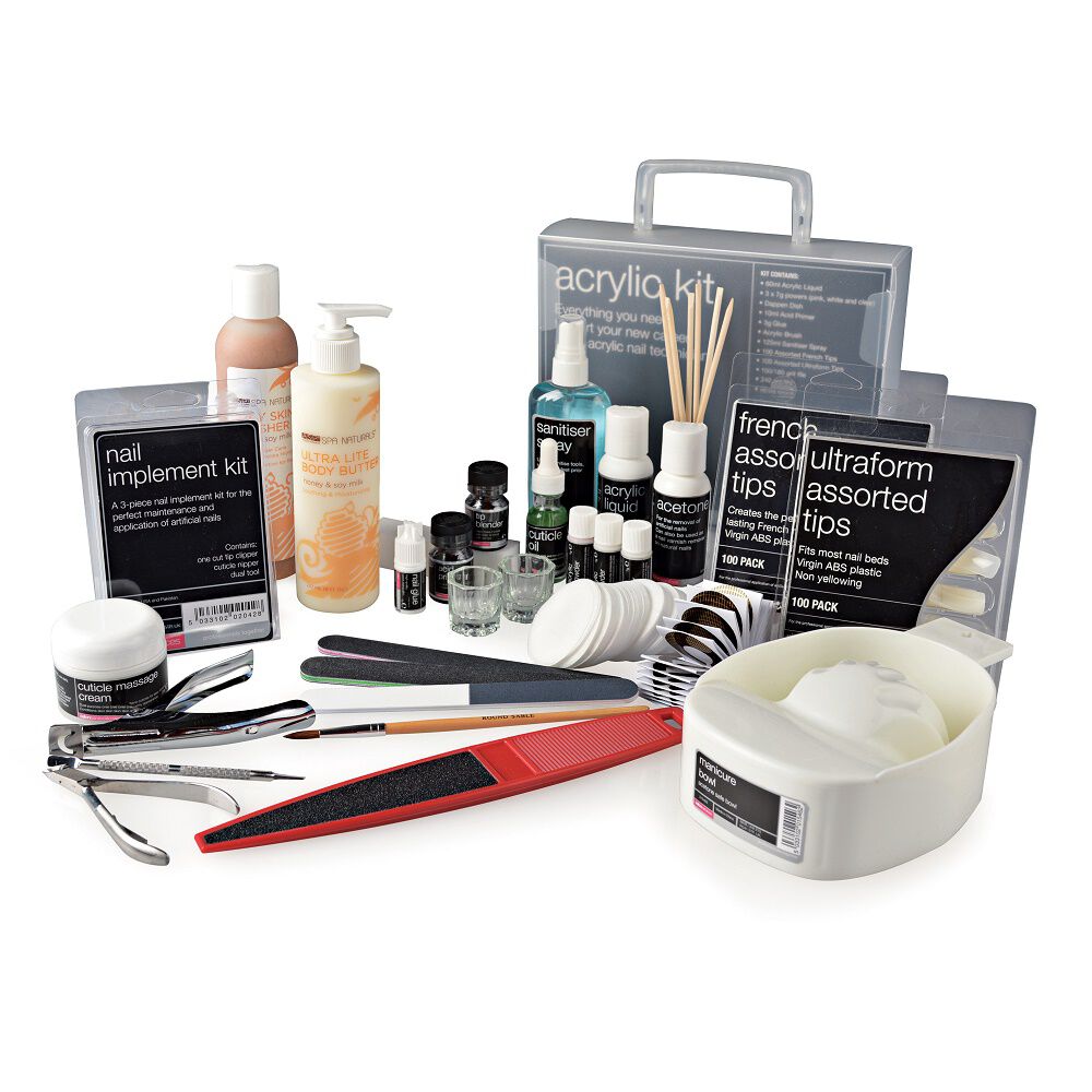 Nails For Beginners Acrylic Nail Kits Salon Services