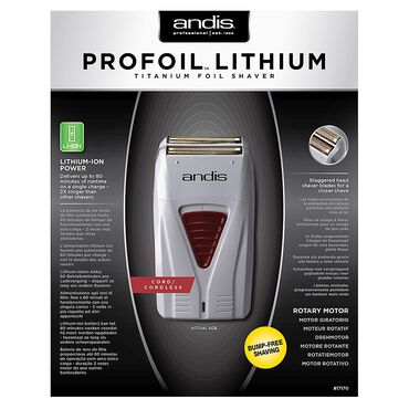 Andis Profoil Lithium Titanium Foil Shaver