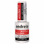 Andreia Professional One Bottle Builder Gel 3 In 1 - Low Viscosity Builder Gel Clear, 14ml