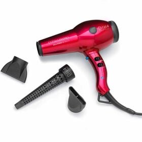 Diva Pro Styling Ultima 5000 Pro Hair Dryer Red