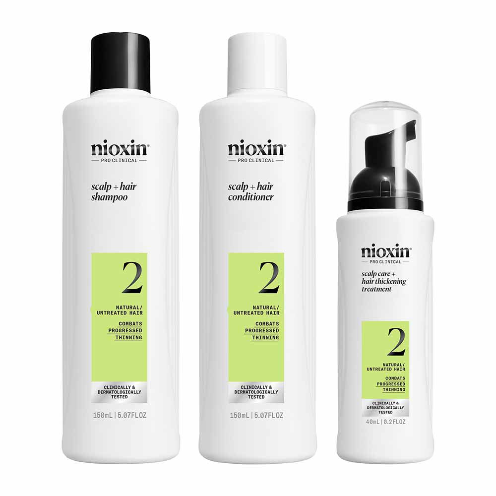 Nioxin Scalp + Hair Thickening System 2 - Trial Kit 2