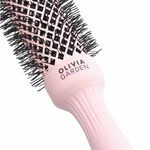 Olivia Garden Expert Blowout Speed Wavy Bristles Pastel Pink Brush 35mm