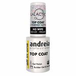 Andreia Professional Galactic Top Coat - 01 Stardust Glitter, 10.5ml