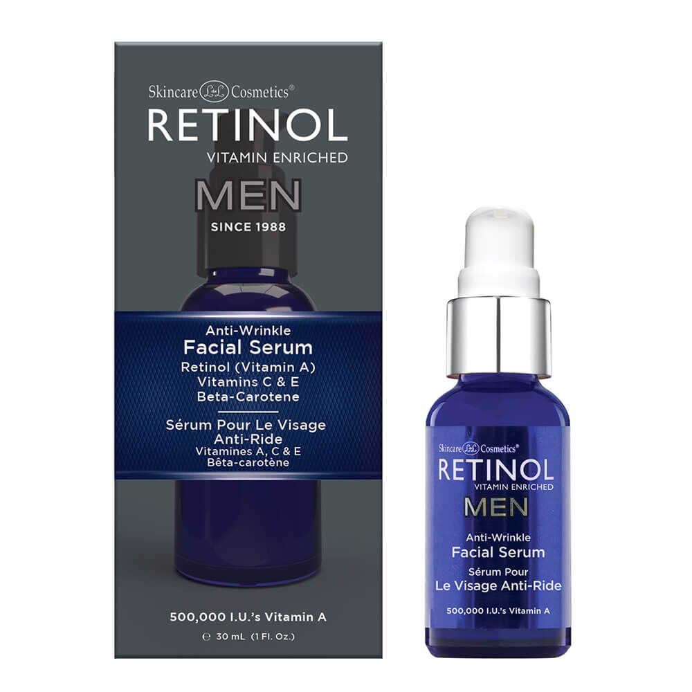 Retinol Men Anti Wrinkle Facial Serum 30ml Serums Salon Services
