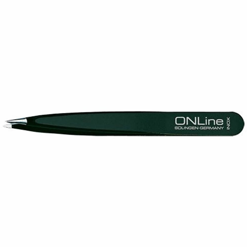 ONLine Pointed Tweezers Black