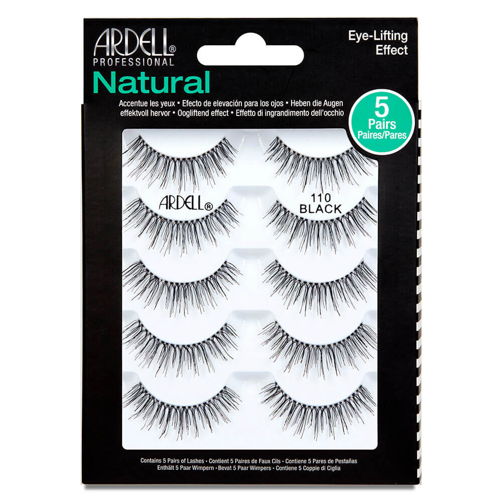 Ardell Natural 110 Strip Lashes, Pack of 5