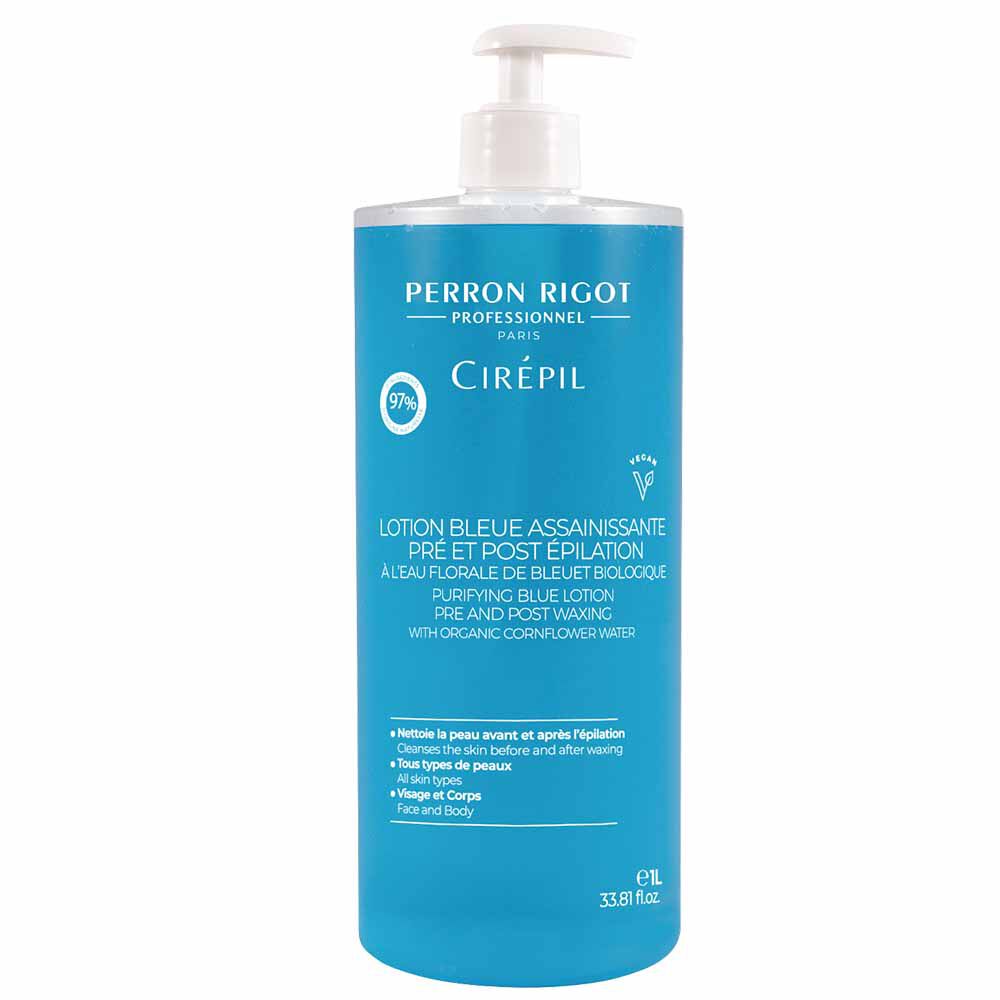 CIREPILペロンリゴープレローション 1Lプレアンドアフターオイル250ml Perron Rigot Cirépil Pre & Post Wax Purifying Blue Lotion 1L