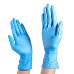 S-PRO Nitrile Gloves, Medium, Pack of 100