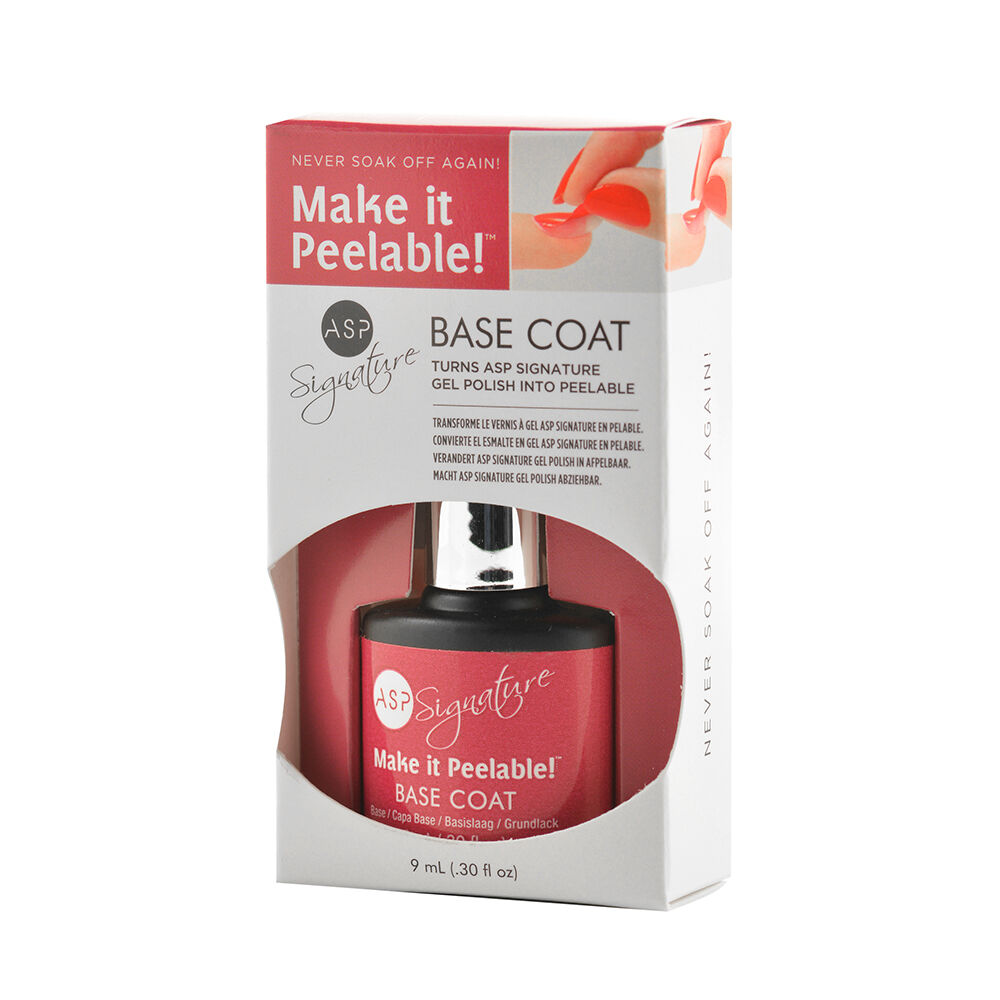 ASP Signature Gel Polish Make It Peelable Base Coat 9ml Gel Polish