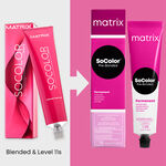 Matrix SoColor Pre-Bonded Permanent Hair Colour, Blended Natural, Neutral Palette - 8NA 90ml