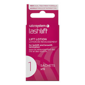 Salon System Lash and Brow Lift Lotion Sachets, Pack of 15