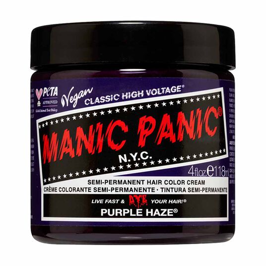 Manic Panic High Voltage Semi Permanent Hair Colour Cream - Purple Haze 118ml