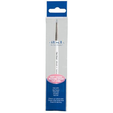 IBD Soft Touch Silicone Brush Flat Chisel