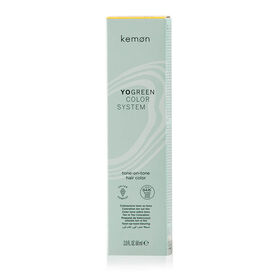 Kemon Yo Green Demi Permanent Hair Colour - 10.2 Beige Platinum Blonde 60ml