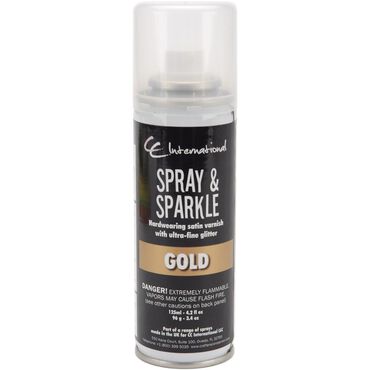 Sibel Colour Spray Glitter Gold 125ml