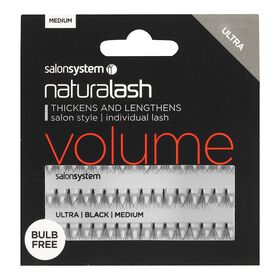 Salon System Naturalash Individual Lash Ultra Black Medium