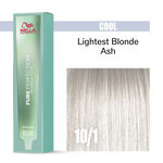 Wella Professionals Pure Perfection Ammonia Free Permanent Hair Colour - 10/1 Lightest Blonde Ash 60ml