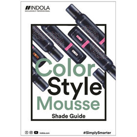 Indola Color Style Mousse Colour Chart