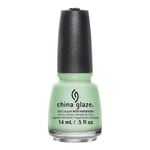 China Glaze Hard-wearing, Chip-Resistant, Oil-Based Nail Lacquer - Refresh Mint 14ml 