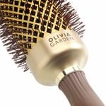 Olivia Garden Expert Blowout Round Hair Brush Speed Gold & Brown 45mm