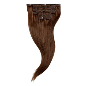 Wildest Dreams 100% Human Hair Clip-In Extensions, Half Head, 18 inch/52g - 3 Chocolate Brown