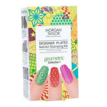 Morgan Taylor Designer Plates Nail Art Stamping Kit - Geometric Collection