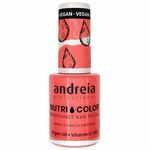Andreia Professional Nutri Color NC 15 Coral - Nail Polish, 10.5ml