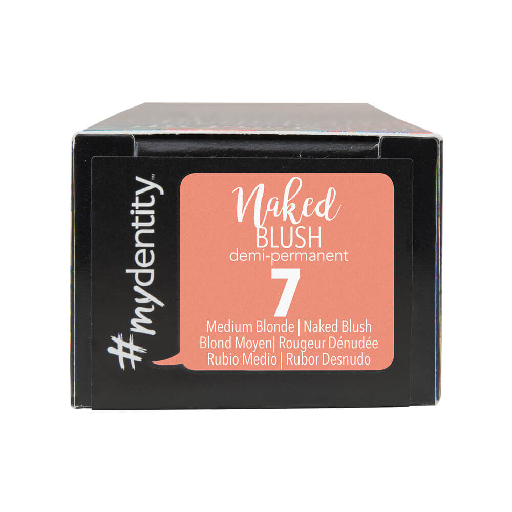 Mydentity Naked Blush 7 Demi Permanent Hair Colour 58g Semi Demi