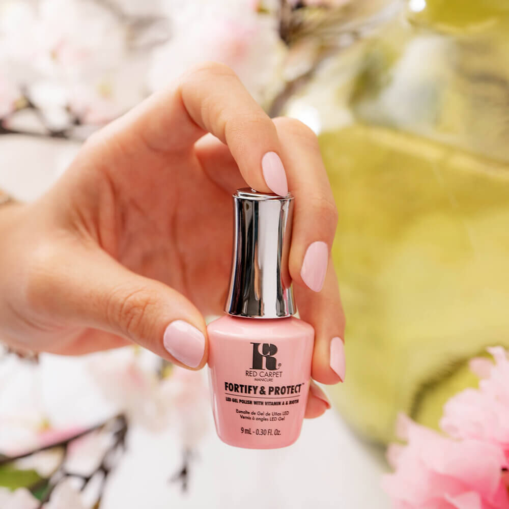 Red Carpet Manicure Fortify Protect Gel Polish Kyoto Calling Collection Passport To Petals 9ml Gel Polish Colours Salon Services 1 x professional led light (cures in 45 seconds!)