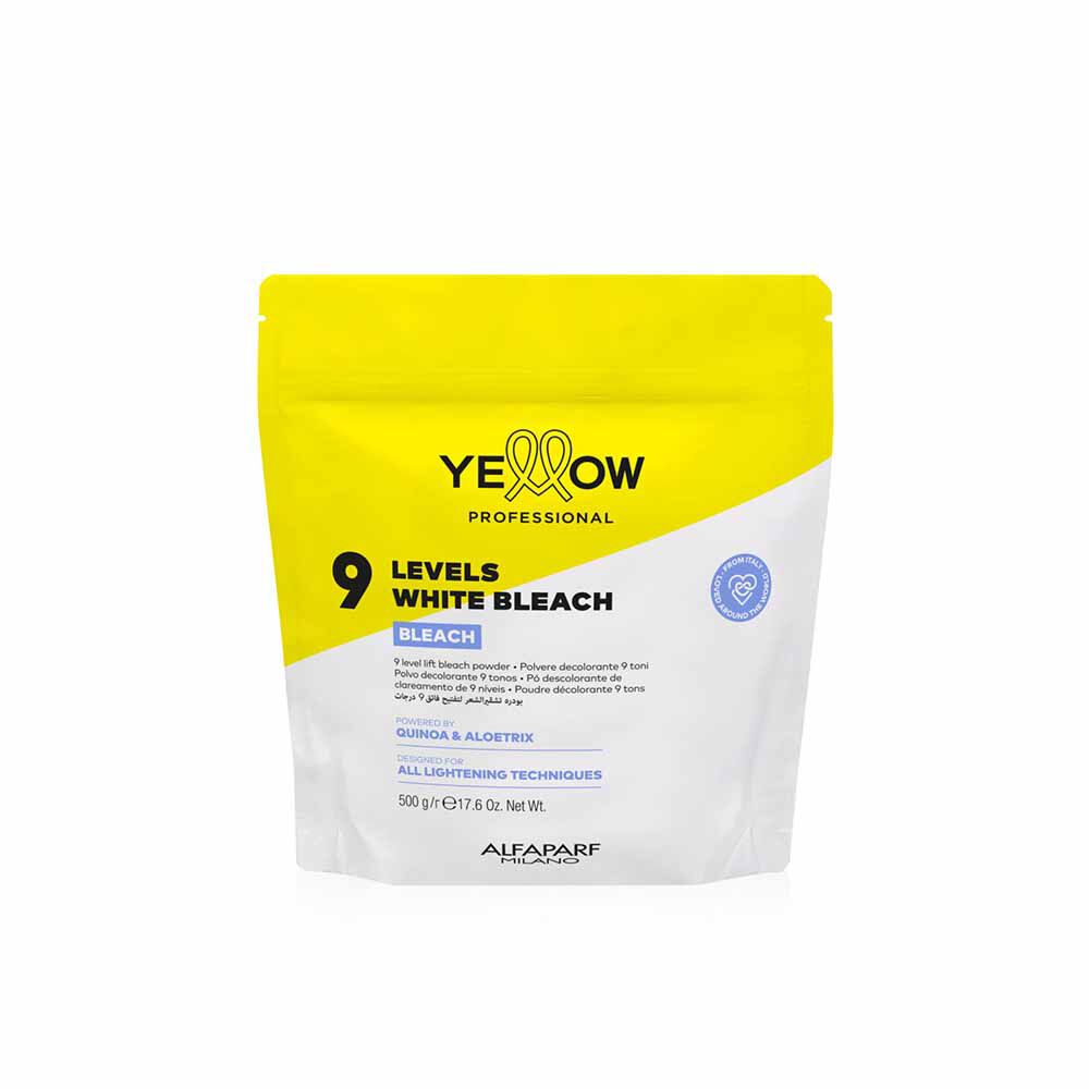 Yellow Professional 9 Levels White Bleach 500g