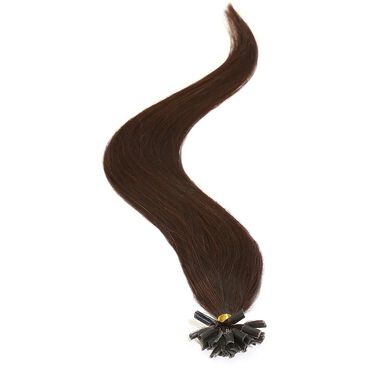 American Pride U-TIP Human Hair Extensions - 1B Barely Black 18