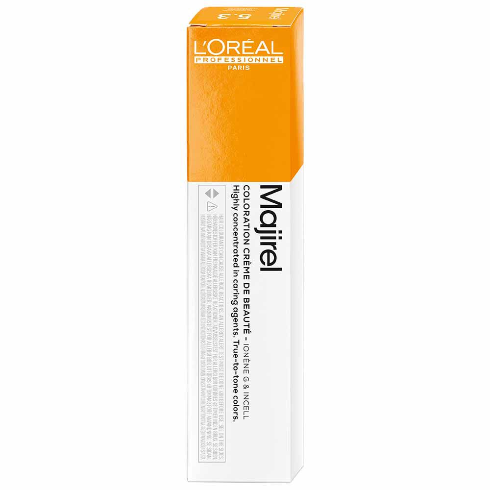 L'Oréal Professionnel Majirel Permanent Hair Colour - 7.3 Golden Blonde 50ml