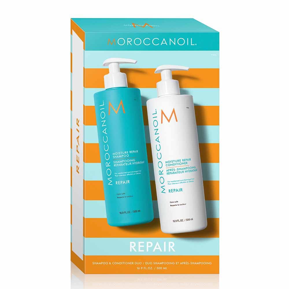 Moroccanoil Moisture Repair Shampoo & Conditioner Duo 500ml
