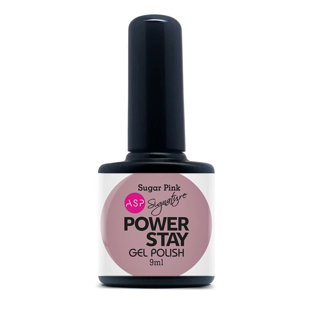 ASP Signature Power Stay Gel Polish - Sugar Pink 9ml