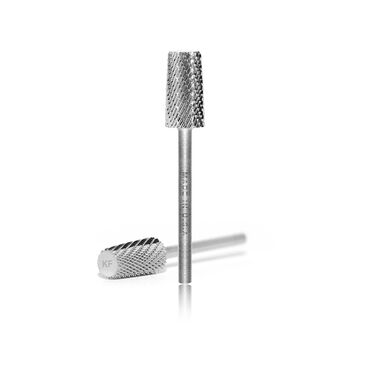 Kupa K-Star CSBX-32-301-S 3 in 1 Carbide Nail Drill Bit Fine Silver