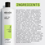 Nioxin System 2 Scalp + Hair Thickening Shampoo for Natural Hair with Progressed Thinning 1L