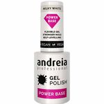 Andreia Professional Power Base Milky White - High Viscosity Base Coat, 10.5ml