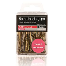 Salon Services Two Waved Grips Blonde Pack of 50