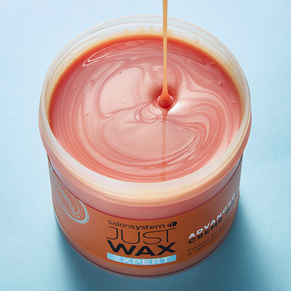 Just Wax Expert Advanced Crème Strip Wax 450g Warm & Crème Wax