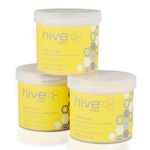 Hive of Beauty Options Crème Wax Pots, 3 x 425g