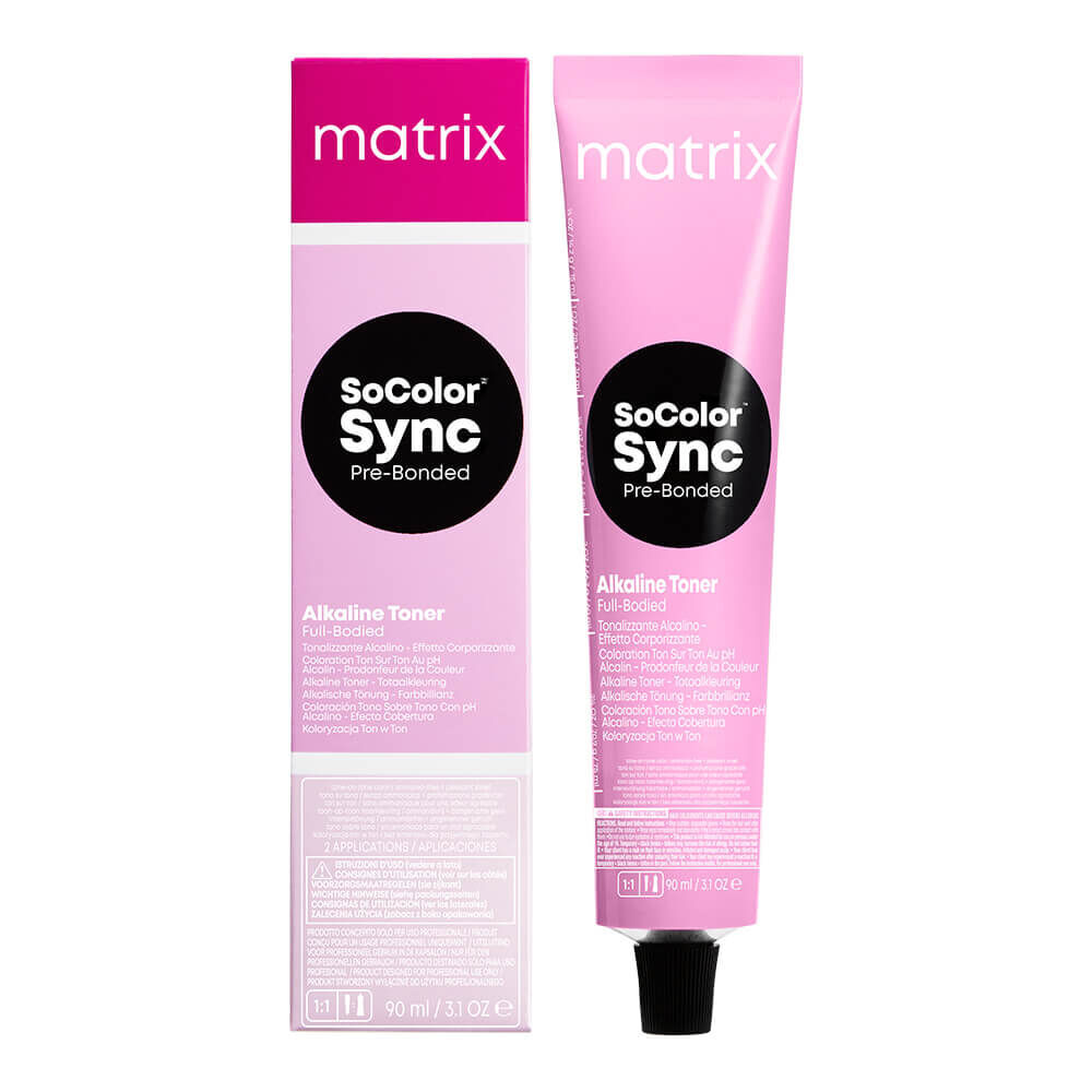 Matrix SoColor Sync Pre-Bonded Alkaline Toner, Reflective Palette - 7CC+ 90ml